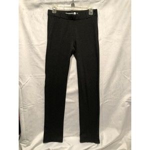 Betabrand Womens Stretch Dress Pants Straight Leg Gray Charcoal Size Small Long